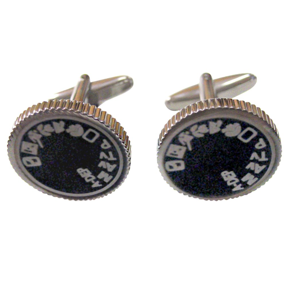 Camera Dial Cufflinks